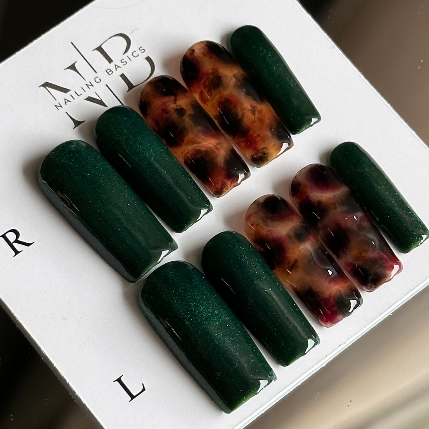 Tortoiseshell & Green